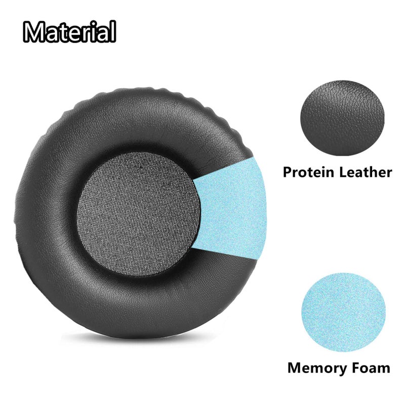 YDYBZB Upgraded Memory Foam Ear Pads Cushions Earpads Replacement Pillow Cover Compatible with Jabra UC Voice 550 Headset - Image 2